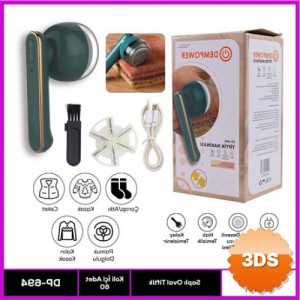 Saplı Oval Tiftik Makinesi Kablosuz Şarjlı