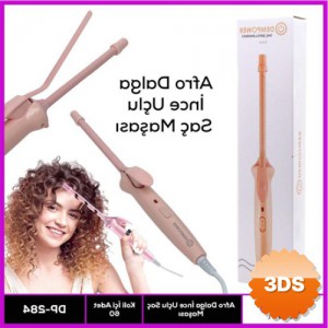 Afro Dalga İnce Uçlu Saç Maşası Seramik Isıtıcılı