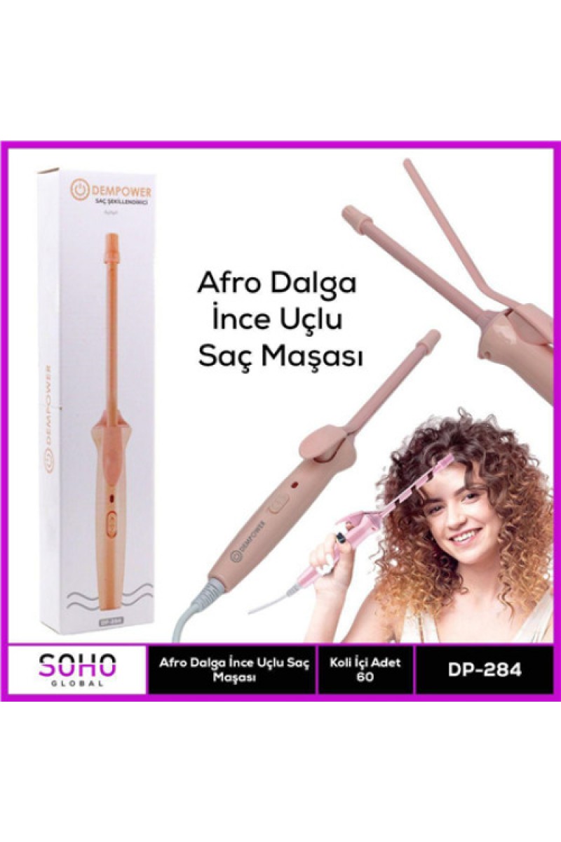 Afro Dalga İnce Uçlu Saç Maşası