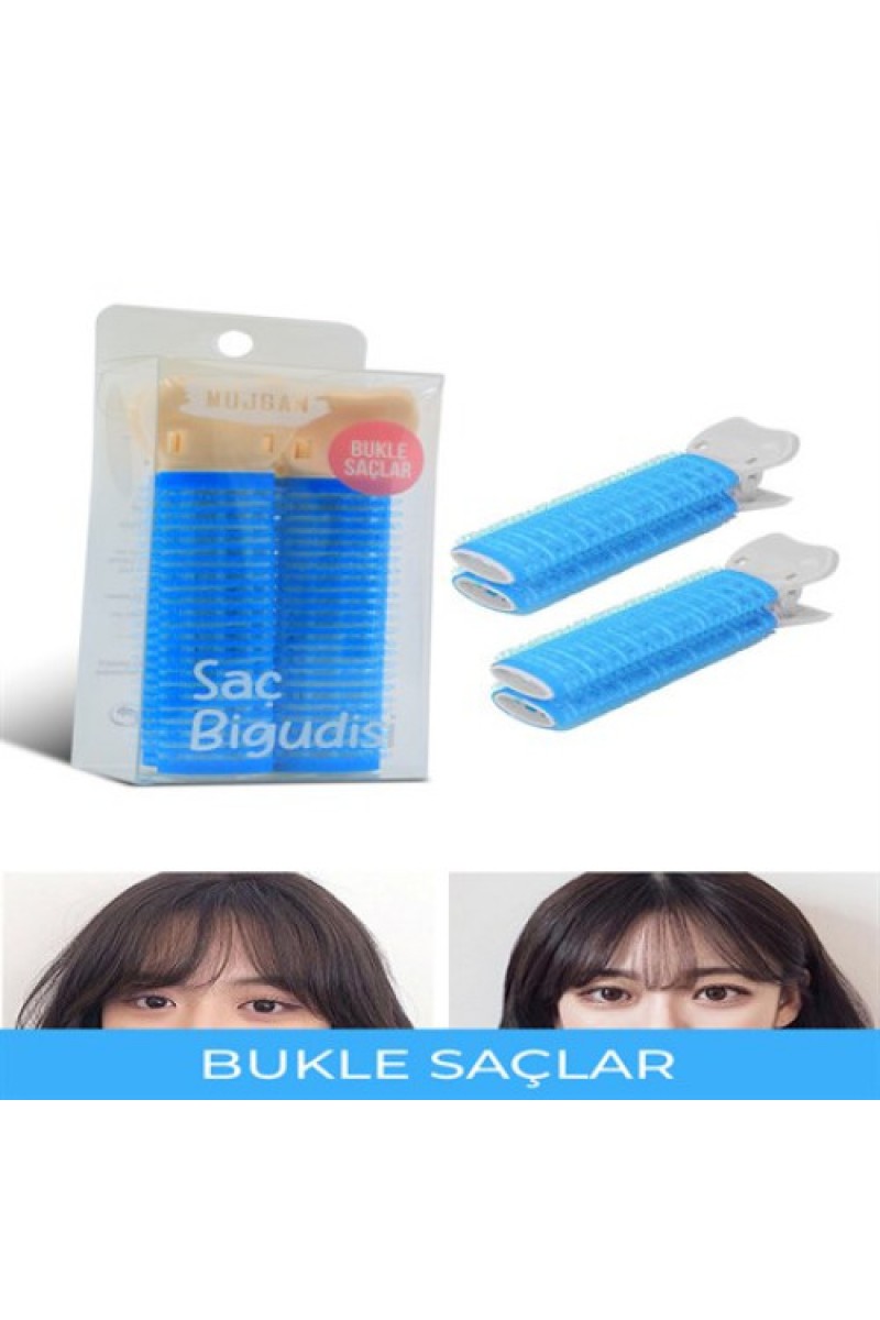 Pati Detaylı Saç Bigudisi