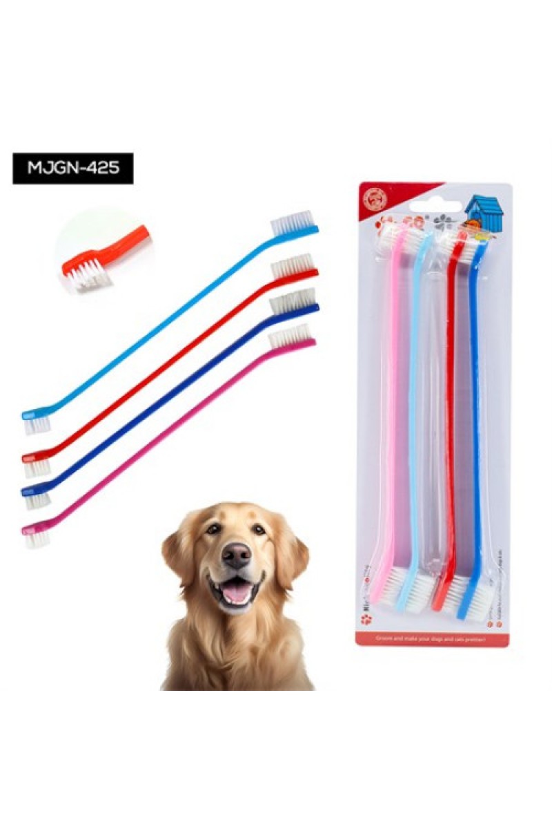 4'lü Kedi Köpek Diş Fırçası Seti