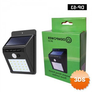 Sensörlü Güneş Enerjili LED Lamba