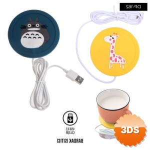 USB Bardak Isıtıcı Masaüstü Fincan Altlığı