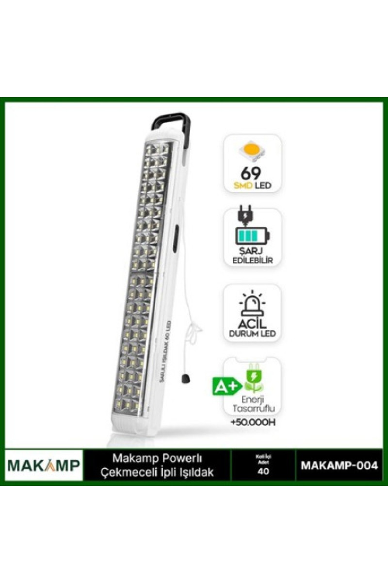 Powerbankli İpli Işıldak