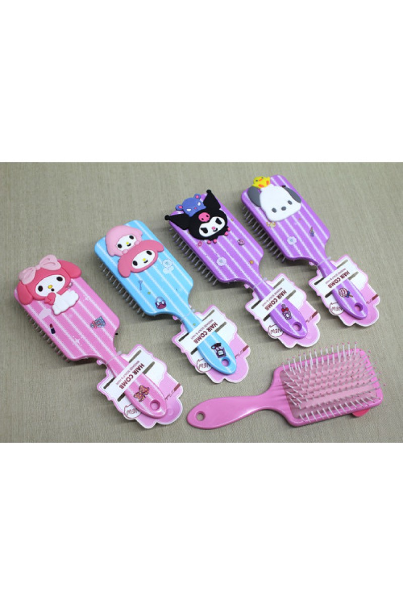 Kuromi, Hello Kitty, Cinnamon, My Melody Saç Tarağı ALK3086