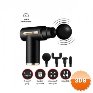 Mini 4 Başlıklı Masaj Tabancası