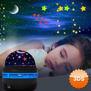 Mini Yıldız Işığı Gece Lambası, Projeksiyonlu LED Aydınlatma