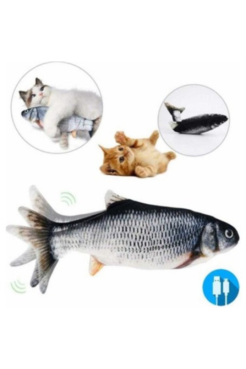 Kedi Oyuncağı Hareket Eden Balık