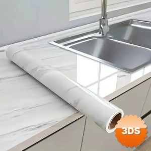 Mermer Desenli Kaplama Kağıdı 5 Metre