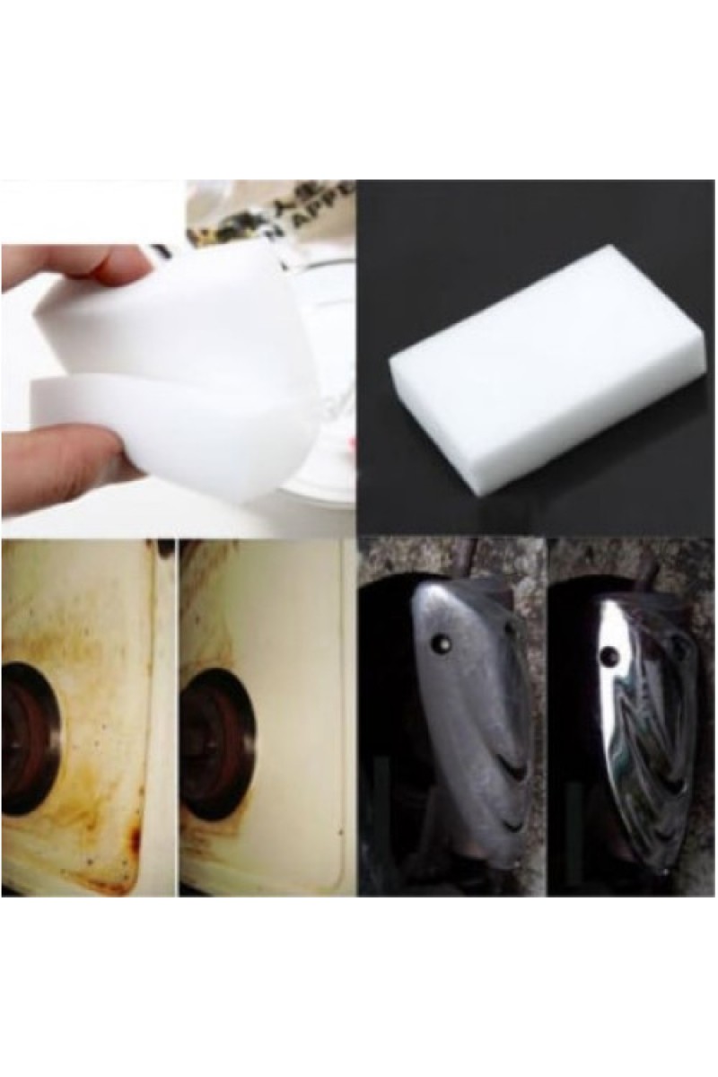Nano Silgi Sihirli Sünger Beyaz 10x6x2 cm