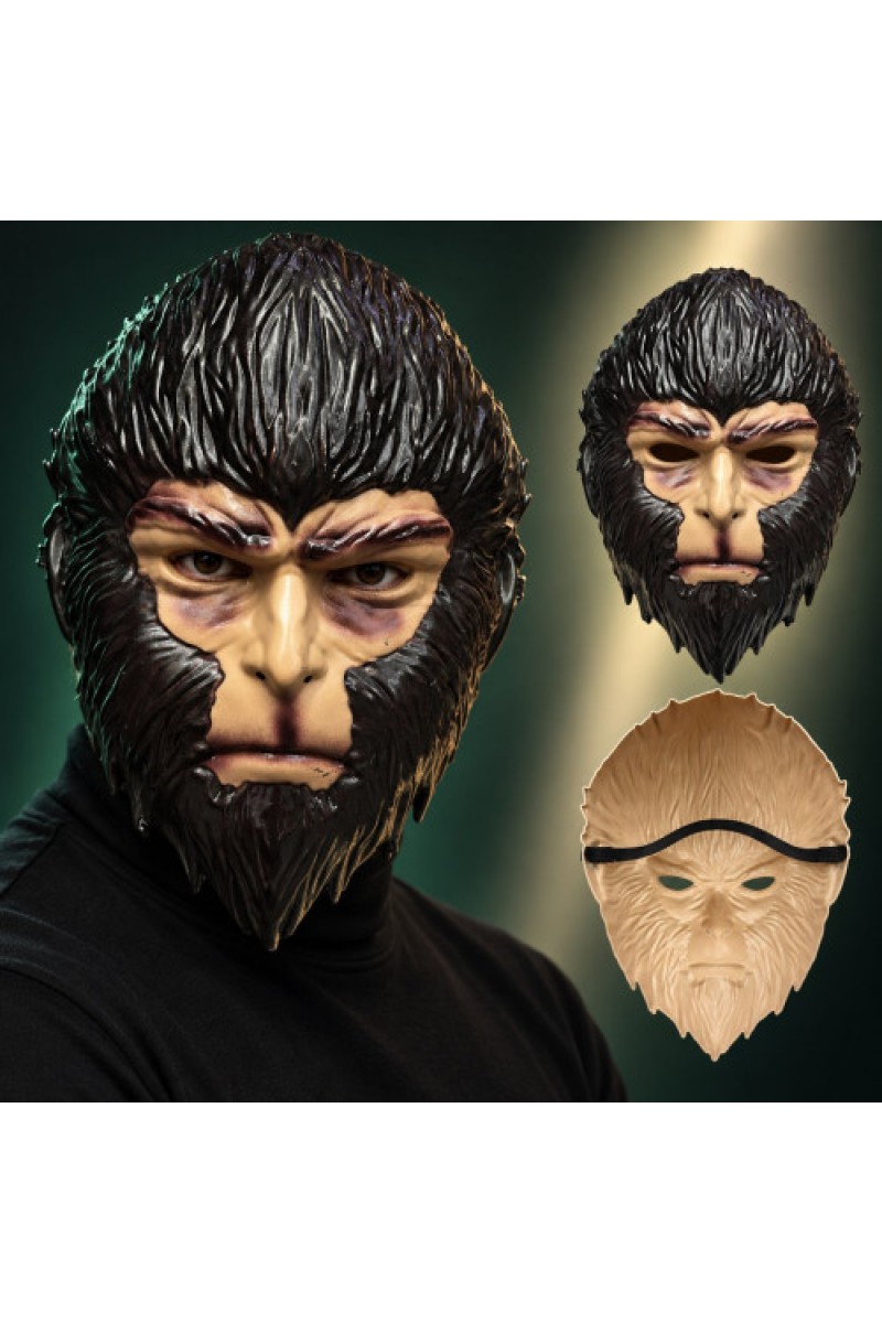 Wukong Maymun Kral Görünümlü Plastik Maske