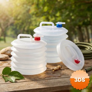 Musluklu Akordiyon Katlanır Su Bidonu 10 Litre