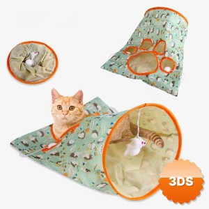 Hışırtılı Kedi Oyun Tüneli Çantası