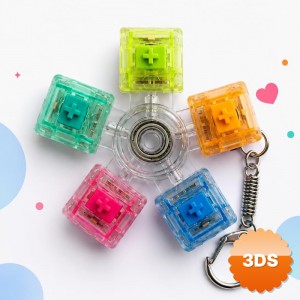 Mekanik Switch Klavye Stres Çarkı Renkli Tuşlu Fidget Oyuncak