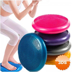Denge Diski Dikenli Masaj Yüzeyli Pilates ve Koordinasyon Minderi