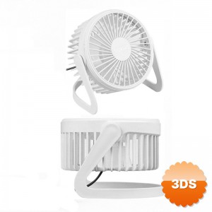 Masaüstü Mini USB Fan PVC Gövdeli 360° Ayarlanabilir
