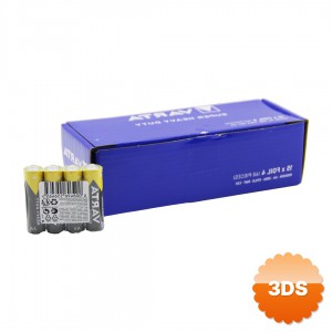 60 Adet Kalem Pil 4'lü Folyo Paketli AA