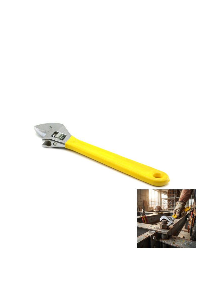 Kurbağacık Anahtar 10 İnç 250 mm Ayarlanabilir Açıklık