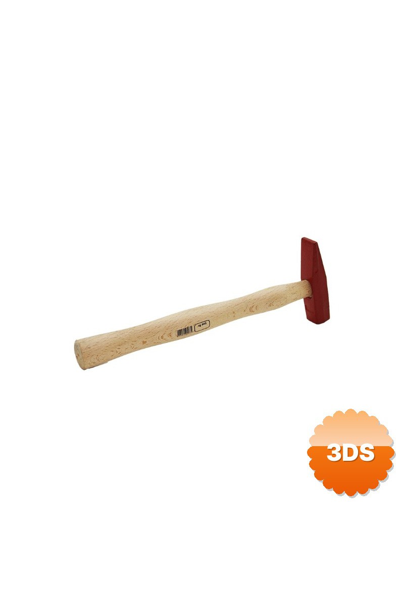 Ahşap Saplı Dövme Çelik Çekiç - 200 Gram - 27 cm