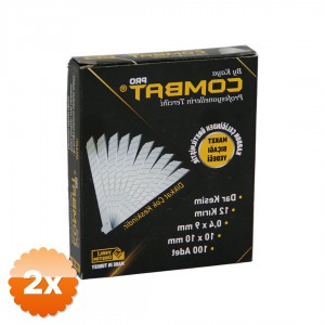 2 Paket Yedek Küçük Falçata Bıçağı 10 lu Paket Dar Kesim 12 Kırım