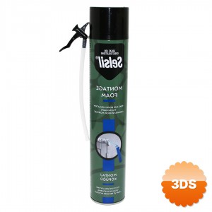 Montaj Köpüğü 750 ml PU Köpük Pipetli Uygulama Aparatlı