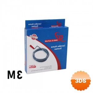 3 Metre Lavabo Açma Sustası Spiral Esnek Yay 6 mm