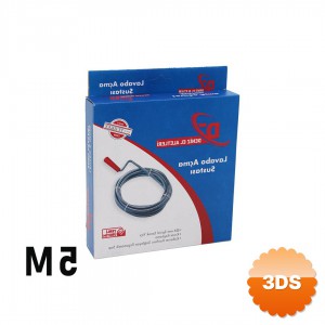 5 Metre Lavabo Açma Sustası Spiral Esnek Yay 6 mm