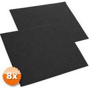 8 Adet Su Zımparası P150 Kum Kağıt 230x280 mm Islak ve Kuru Kullanım