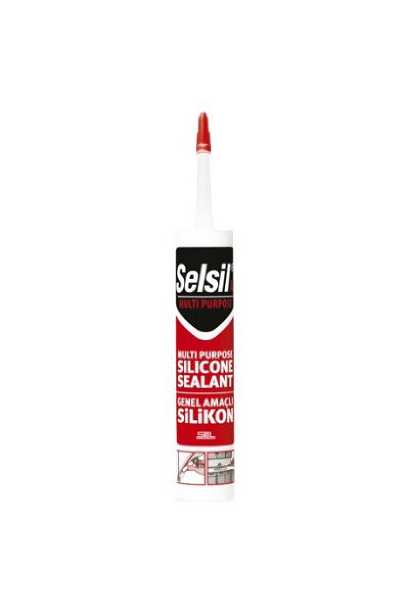 Beyaz Universal Silikon 280 gr Genel Amaçlı Kartuş