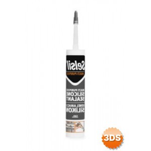 Siyah Universal Silikon 280 gr Dolgu Silikonu Kartuş