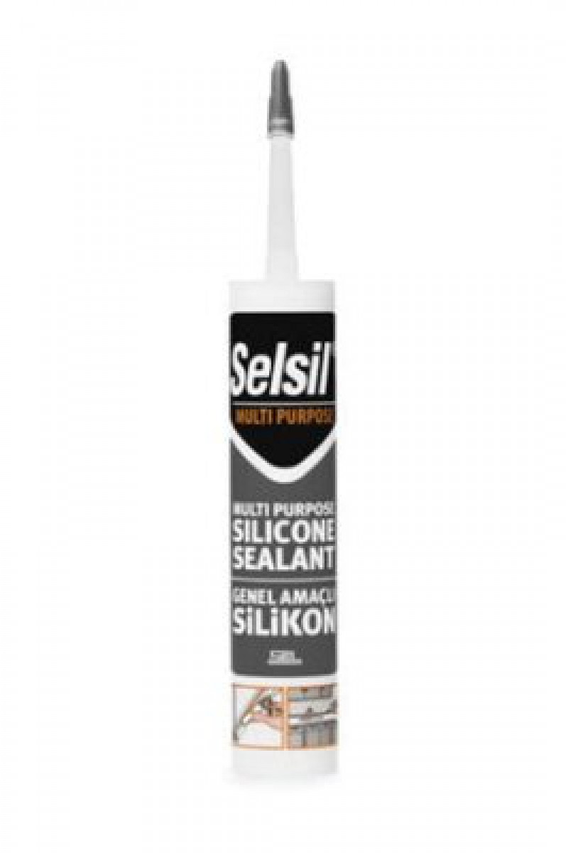 Siyah Universal Silikon Dolgu Silikonu - 280 gr