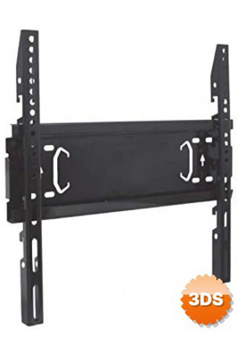 106-165 cm Sabit TV Askı Aparatı Metal Siyah
