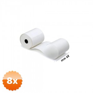 8 Adet 56 mm x 12 Metre Termal Kağıt Yazar Kasa Pos Rulosu 8 Adet 56 mm x 12 Metre Termal Kağıt Yazar Kasa Pos Rulosu