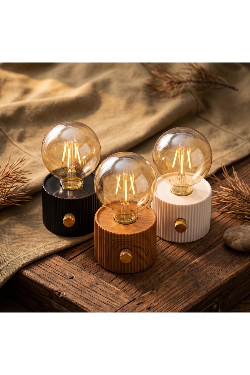Şarjlı Dekoratif Masa Lambası Kademesiz Dimmer Type-C Bağlantılı