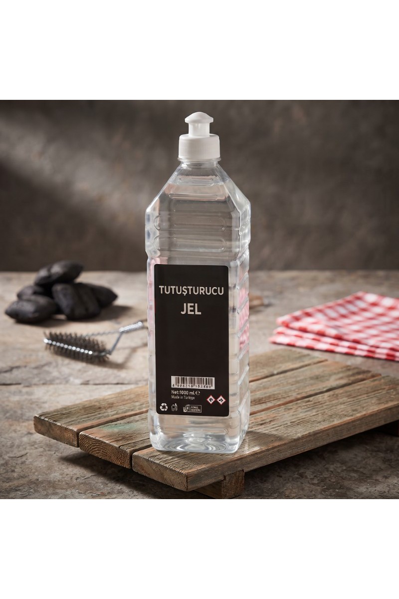 Çok Amaçlı Kokusuz Jel Yakıt - Dumansız Şömine Ve Barbekü Yakacağı - 1 Litre