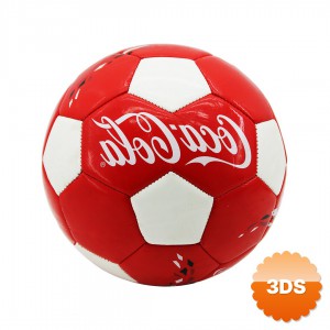 Nostaljik Futbol Topu - Dikişli - Kırmızı Beyaz
