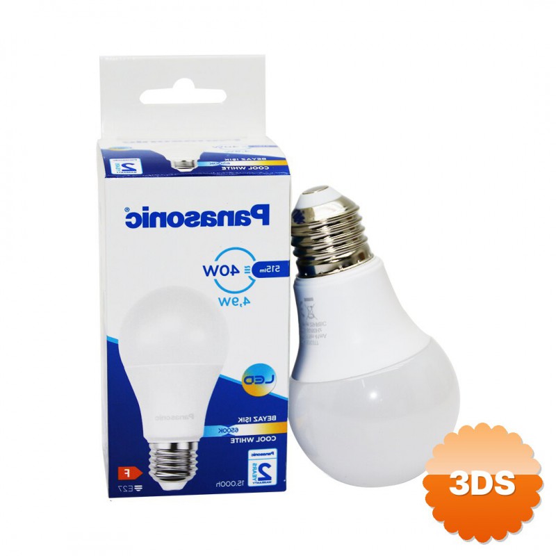 LED Ampul Beyaz Renk E27 Duy 4.9W 515 Lümen Soğuk Beyaz
