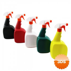 1 Litre Boş Sprey Şişesi Püskürtücü Başlık Plastik