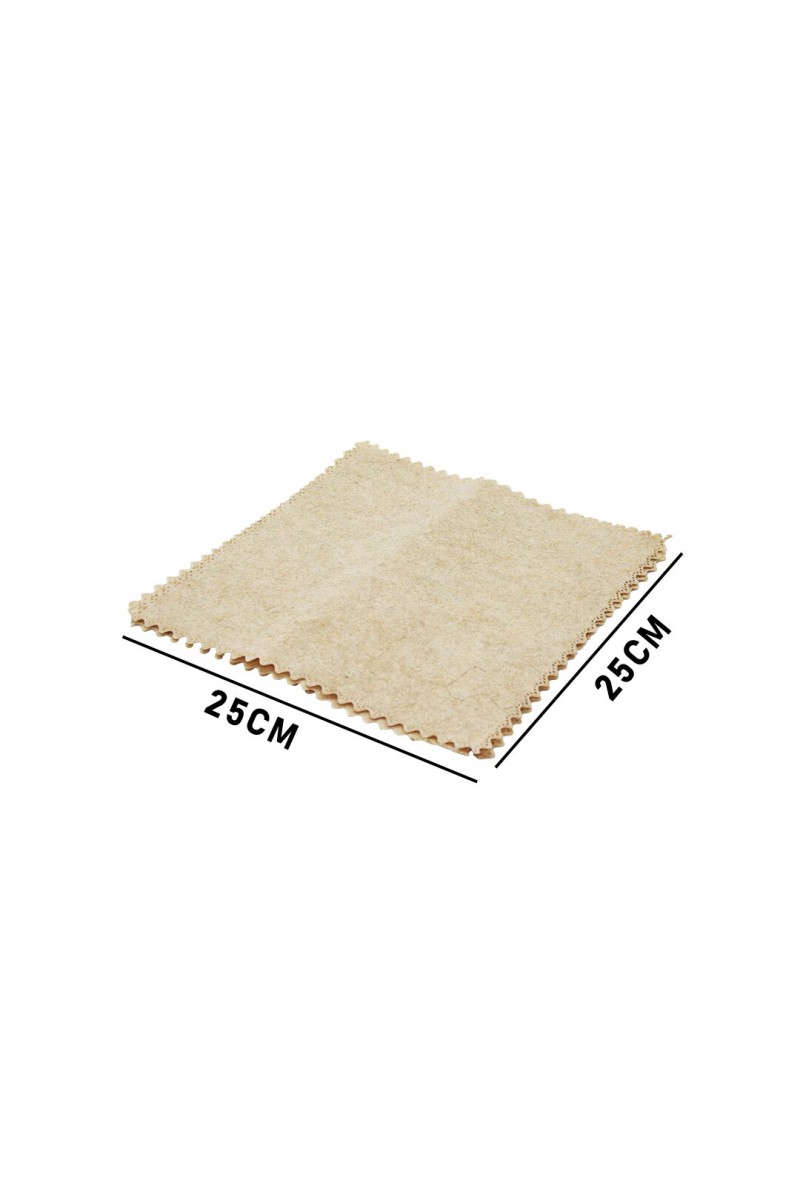 Saf Doğal Temizlik Bezi Seti 3'lü Paket Lif Kabak Özlü 25x25 cm