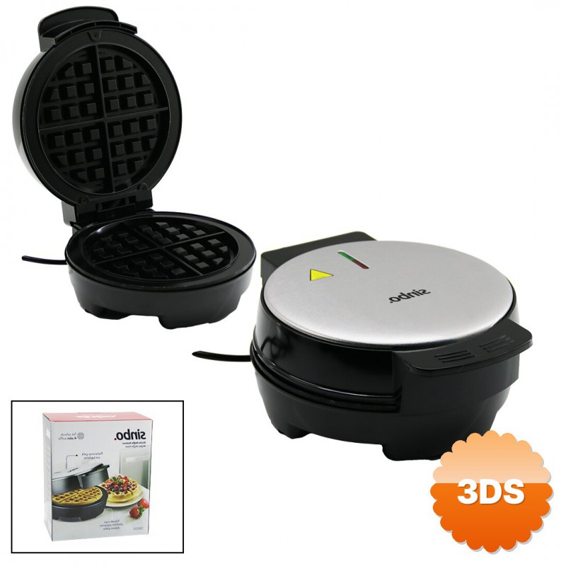 Sinbo Belçika Waffle Makinesi 4 Waffle Kapasiteli Yapışmaz Plaka
