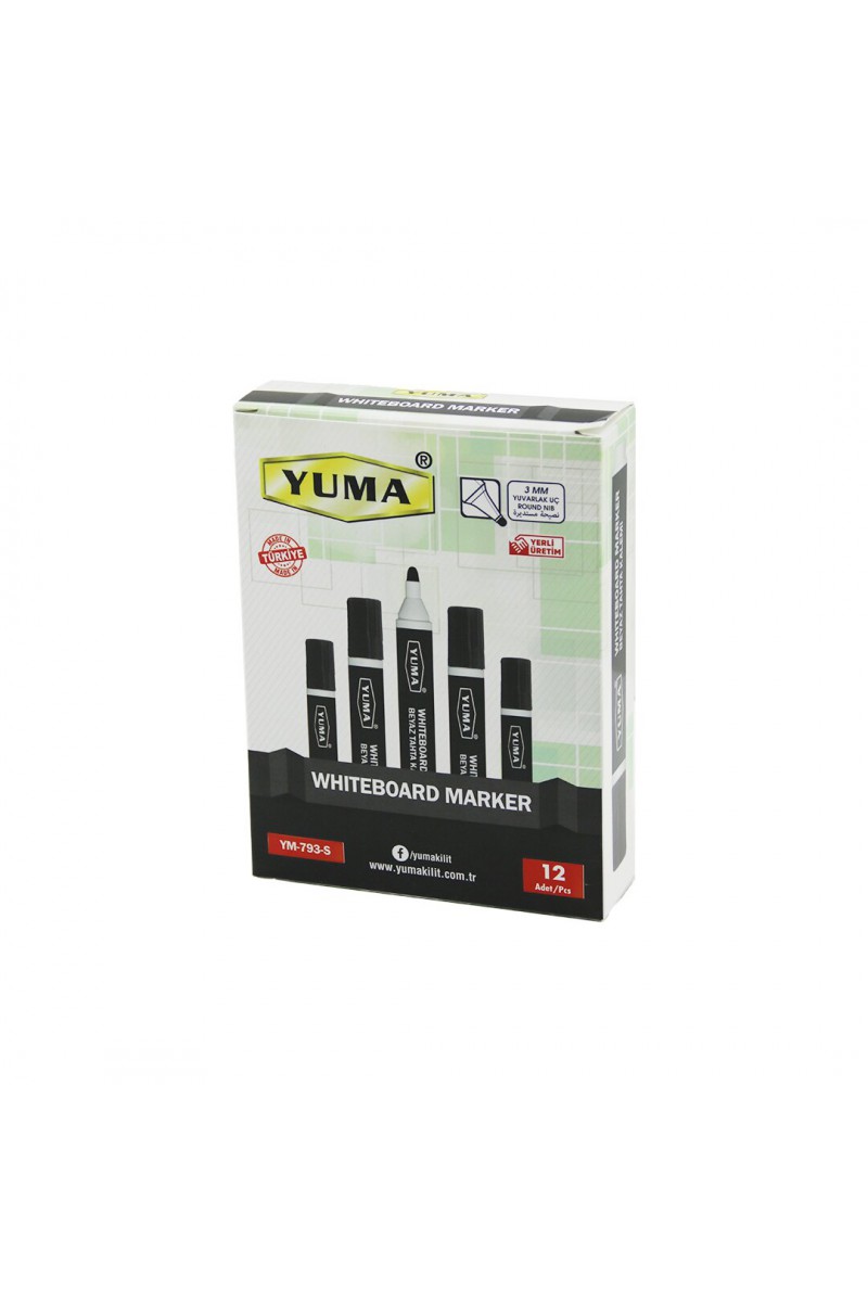 Siyah Renk Tahta Kalemi 1.5-3 mm Yuvarlak Uç