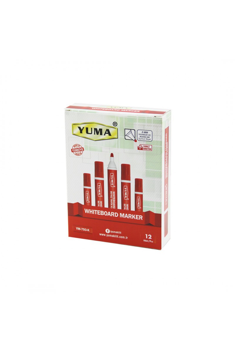 Kırmızı Renk Tahta Kalemi - 1.5-3 mm - Yuvarlak Uç - 1 Adet