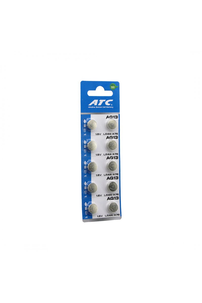 Düğme Pil 10'lu Kart Paket 1.5V Alkalin