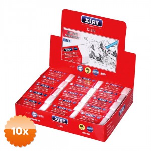 10 Adet Beyaz Silgi Küçük Boy Toz Bırakmaz
