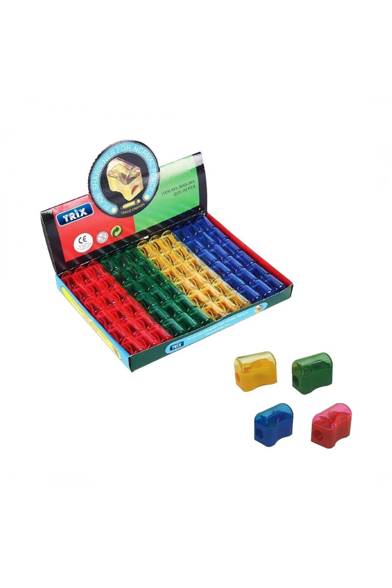 Küçük boy plastik sandıklı kalemtıraş