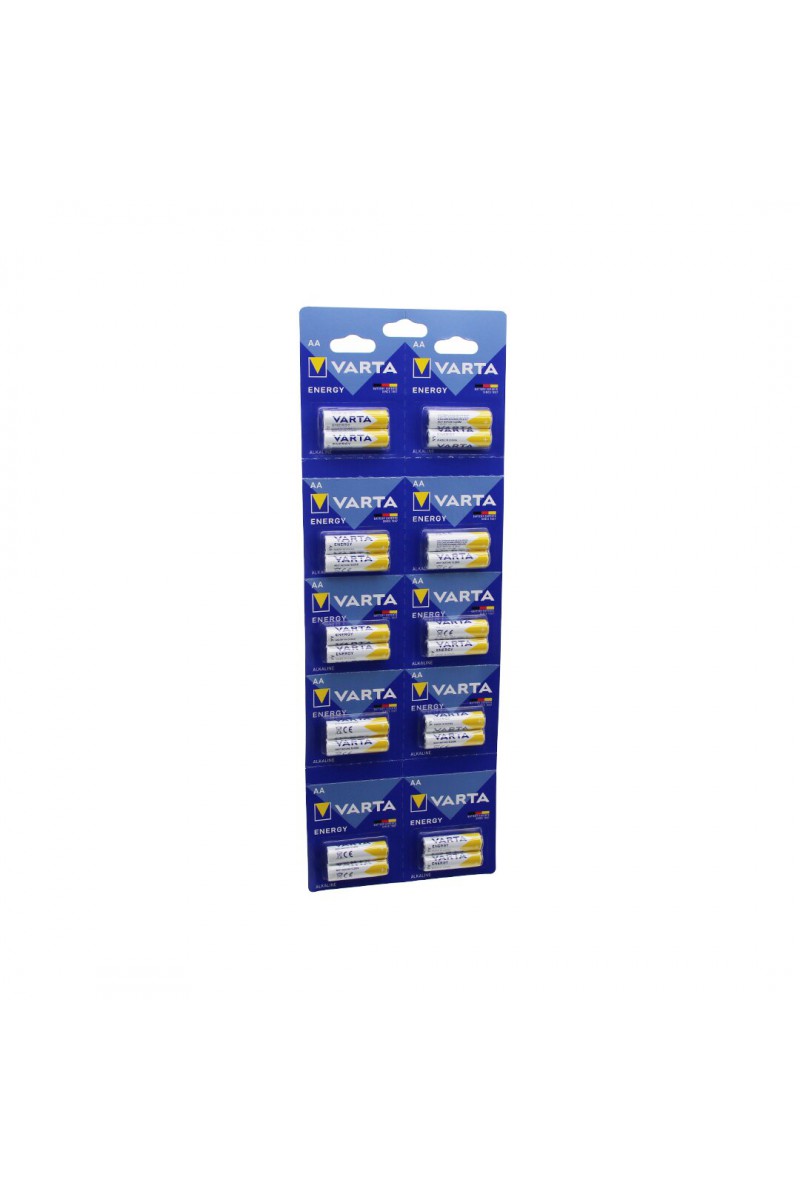 Kalem Pil Alkalin 20'li Paket AA Pil
