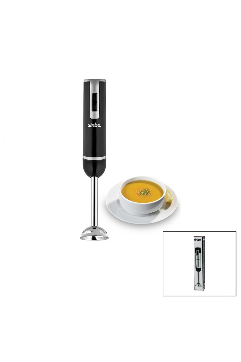 Sinbo Çubuk Blender Çelik Uçlu 2 Kademe Hız Ayarı