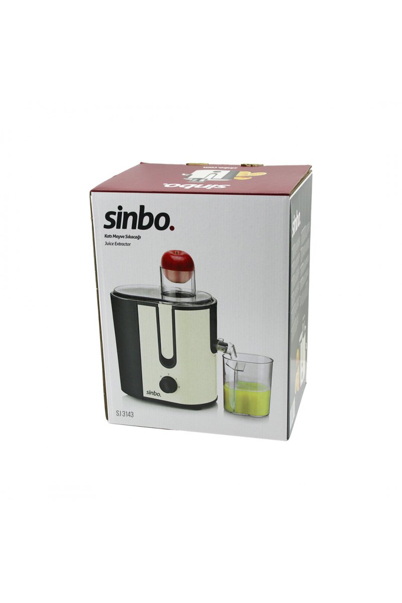 Sinbo Katı Meyve Sıkacağı Bej Renk 450 ml Meyve Suyu Hazneli