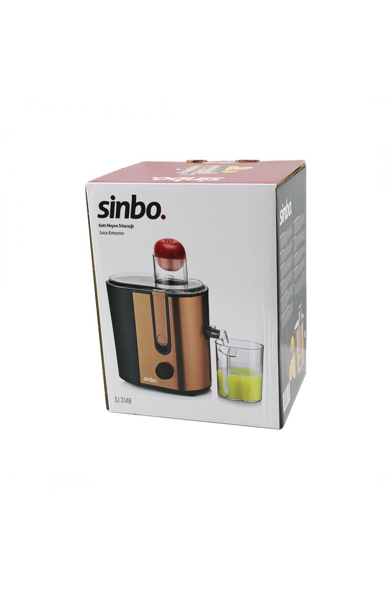 Sinbo Katı Meyve Sıkacağı Elektrikli Rose Gold 450 ml Meyve Suyu Haznesi 600W
