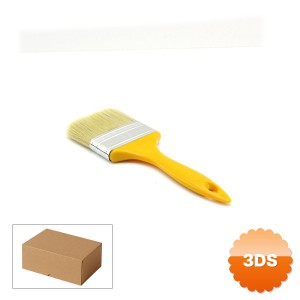 Kestirme Boya Fırçası 70 mm Sarı Saplı No 3